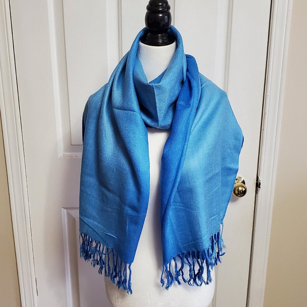 Pashmina Silk Scarf Ombre
